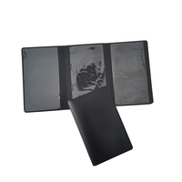 Dossiers en PVC Offre Spéciale 3 dossiers de papier d'immatriculation automatique pliants porte-documents de véhicule avec impression personnalisée