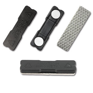 persegi panjang Pin Magnet tombol pribadi logam Mag Pin magnetik lencana pemegang untuk nama lencana tag pemegang kartu - Product Image 3