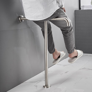 Barre d'appui pour salle de bain YJL en acier inoxydable 304, forme en T, antidérapante, pour la sécurité des toilettes, utilisation domestique - Product Image 2