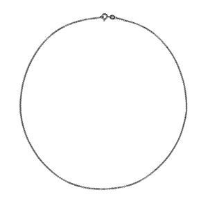 <strong>Pure</strong> Sterling Silver Jewelry Necklaces 925 Silver Rollo Necklace - Product Image 3