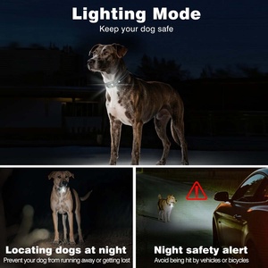 Mặt dây huấn luyện chó điện thông minh, sạc lại được, tích hợp AI, chống sủa, kèm điều khiển từ xa - Product Image 3