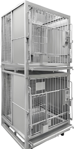 กรงสังเกตพฤติกรรมในห้องปฏิบัติการ, กรงลิงสแตนเลส, กรงสำหรับการสังเกตการเผาผลาญ - Product Image 3