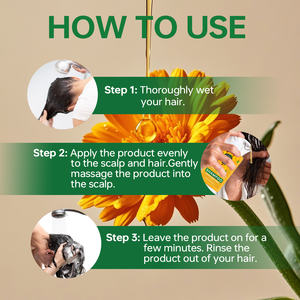 Shampooing <span class=keywords><strong>pour</strong></span> femmes à la <span class=keywords><strong>camomille</strong></span> vegan naturelle sans paraben, sans paraben, éclaircissant, anti-frisottis, de marque privée - Product Image 5