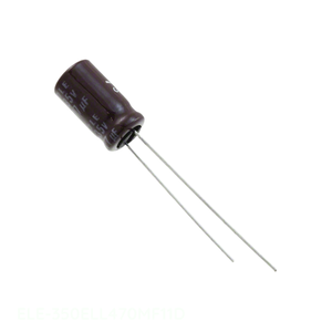 Condensateur Fabricant Channel CAP ALUM 47UF 20% 35V RADIAL TH Through Hole ELE-350ELL470MF11D 47 uF - Product Image 1