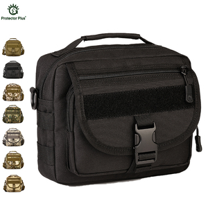 Bảo Vệ Cộng Với Chất Lượng Cao Ngụy Trang Vai Túi Ngoài Trời Giản Dị Molle Chiến Thuật Sling Du Lịch Người Đàn Ông Nhỏ Túi Crossbody - Product Image 1