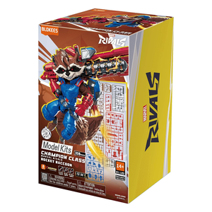 BLOKEES Marvel Rivals CC08 Rocket Raccoon, Kit de Modelo, Figura de Acción, Juguete Coleccionable - Product Image 1