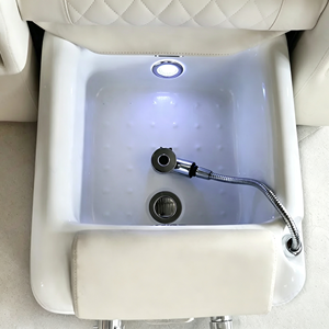 Fauteuil de massage électrique pour cils et ongles, lit de luxe pour salon de beauté, réglage du dossier, chaise de manucure et pédicure - Product Image 3