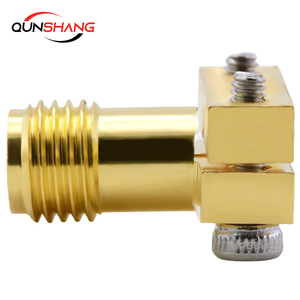 Conector sin soldadura de onda milimétrica RF de 50 ohmios, conector coaxial de montaje en placa hembra 02K243-40ME3 de desplazamiento de 25mm, 2 uds., 2 uds. - Product Image 3