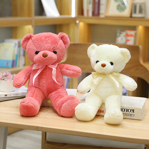 Osos de Peluche de 10 Colores, Juguetes de Peluche de Pascua, Lindos Osos de Peluche para el Día de San Valentín, Muñecos de Peluche para Máquinas de Garras - Product Image 4