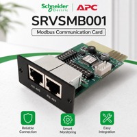 SRVSMB001 APC Mini UPS Easy-On-Line SRVS Tarjeta Modbus Monofásica de Reserva para Computadoras Industriales, Montaje en Rack, Routers Wifi