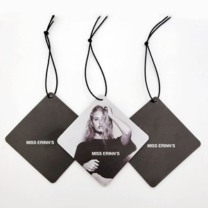 Désodorisant en papier personnalisé avec logo, toutes les senteurs, pour différentes formes et parfums - Product Image 1