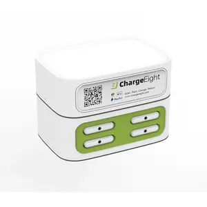 Cell Mobile phone Charging Station Rental Power Bank Station for Cafe Sharing power Bank Business in China without power banks