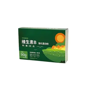 B-phức tạp protein bột vitamin bổ sung cải thiện tập thể dục hiệu quả phòng tập thể dục và cải thiện tình trạng da protein bột