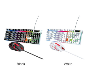 KAKUSIGA Bộ Bàn Phím Và Chuột Bán Chạy Nhất Bộ Bàn Phím Game Thủ 104 Phím Chuột Bàn Phím Chơi Game Có Dây - Product Image 2