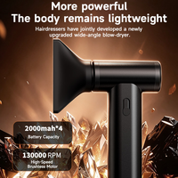 Nettoyeur Portable Sans Fil J01MAX Rechargeable avec 4 Batteries 2000mAh en Alliage d'Aluminium Écologique pour Voyage et Dortoir Étudiant