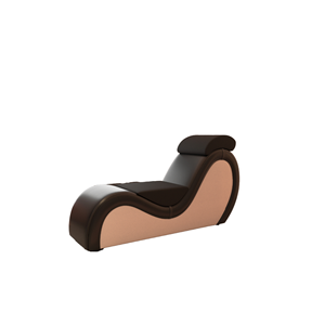 Silla de amor en forma de S de cuero sintético, sofá cama de una plaza, diseño moderno, marca HENGJIU para uso en apartamentos o villas de hotel - Product Image 1