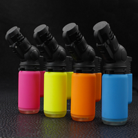 Briquet à flamme créative pour soudure, petit format, coupe-vent, rechargeable, vente en gros