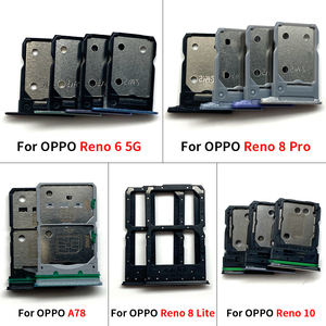 ถาดใส่ซิมคู่สำหรับ <span class=keywords><strong>Oppo</strong></span> <span class=keywords><strong>Reno</strong></span> 10 Pro 8 Lite 8T 6 5 5G 2Z <span class=keywords><strong>2F</strong></span> โทรศัพท์มือถือ ที่ใส่ซิมการ์ด อะไหล่ซ่อมแซมและเปลี่ยน - Product Image 3