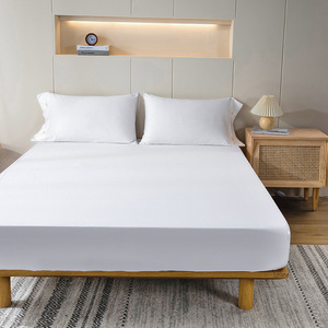 White Non-slip <strong>Protective</strong> Dustproof <strong>Bed</strong> Cover <strong>Mattress</strong> Cover Hotel <strong>Mattress</strong> <strong>Protector</strong> - Product Image 5