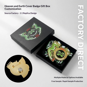 Premium Custom Rigid <b>Gift</b> <b>Box</b> for Badges, Tea & Cultural Crafts - Product Image 3