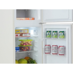 2 Door Top Freezer <b>Refrigerator</b> 120L Manual Defrost Mechanical Control High Quality Fridge for Home Apartment Double Door Fridge - Product Image 4