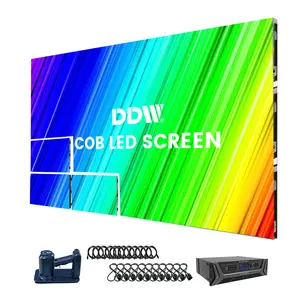2K 4K P0.93 P1.25 P1.56 P1.87 Fine Pitch Cob LED Display 7680Hz Refresh Rate HD LED Video Wall For Indoor Display