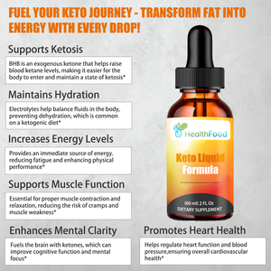 Factory Direct Keto Liquid Drops with Raspberry <b>Key</b> Tones Promotes Weight Management Boosts Energy Levels Liquid Drops - Product Image 3