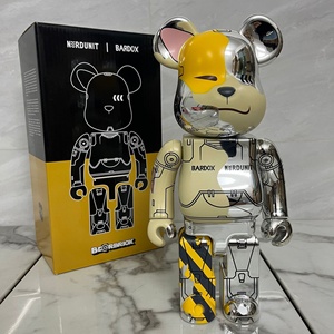 Statuetta <span class=keywords><strong>di</strong></span> Orso Cartoon in ABS, Modellino Articolato Trendy, Decorazione per Soggiorno, Regalo da Collezione - Product Image 6