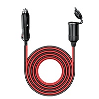 Bas prix 2.5M allume-cigare cordon d'alimentation fil électrique voiture réfrigérateur cordon d'alimentation câble de charge réfrigérateur faisceau de câbles