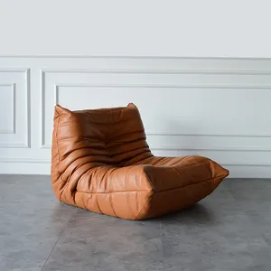 Auxford Full High Density Schwamm Sofa Stuhl moderne Wohnzimmer möbel Samt Stoff Liegestuhl