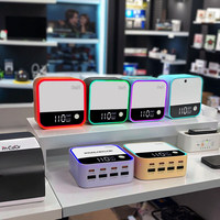 Chargeur GaN 120W à 8 ports prenant en charge PD3.0/Dual QC/SCP 100W, station de charge rapide multifonction pour téléphone/tablette/ordinateur portable