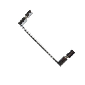 Kellyto K223 Zinc Alloy <b>Door</b> <b>Handle</b> 20mm Hole Spacing Chrome Finish For <b>Shower</b> <b>Door</b> - Product Image 4