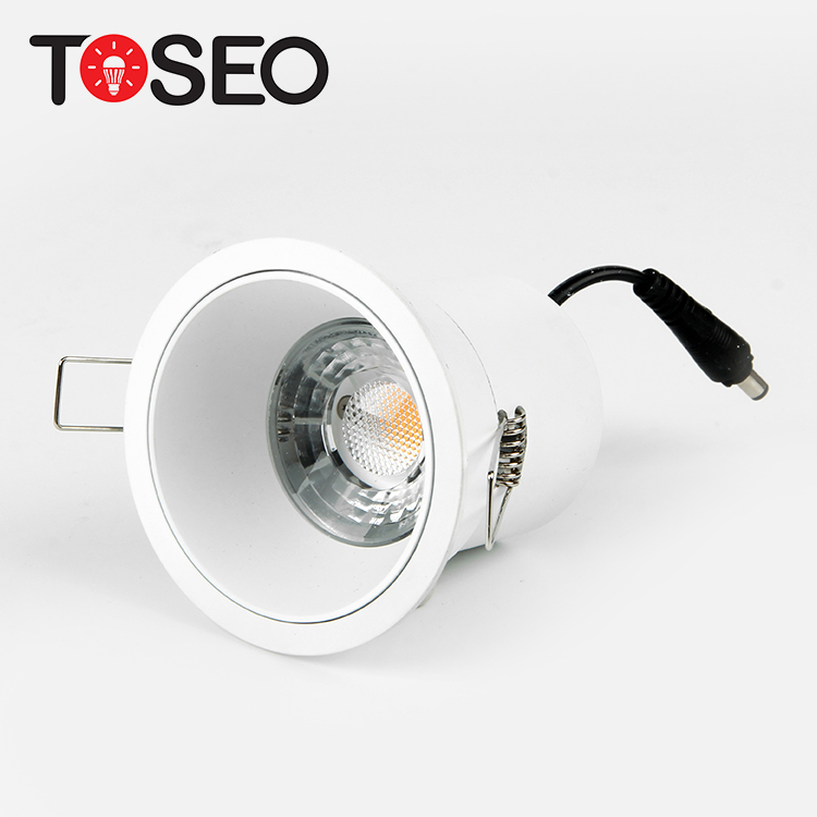 10W Recessed LED Ceiling Spotlights 80mm Cut Out LED Downlight For Inner Door