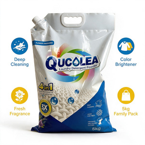 Poudre à lessiver riche en mousse à dissolution rapide sans résidus 5kg – Protection des couleurs – Usage hôtelier et professionnel en gros - Product Image 2