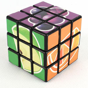 Tùy chỉnh 3x3 ma thuật Cube đồ chơi câu đố hình vuông biểu tượng tùy chỉnh chuyên nghiệp PS ABS giáo dục thần tài đồ chơi in ảnh - Product Image 3