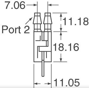 MPX2010DP Capteur de pression Pression différentielle <span class=keywords><strong>10KPA</strong></span> Wheatstone Bridge Module de compensation de température - Product Image 5