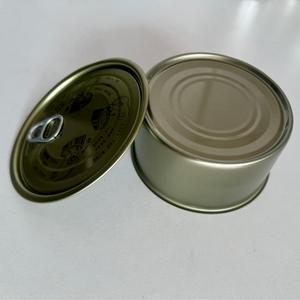 Boîtes rondes en métal personnalisées pour <span class=keywords><strong>caviar</strong></span> avec couvercle, boîtes rondes vides pour <span class=keywords><strong>caviar</strong></span> sous vide - Product Image 2
