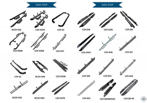 Estribos Laterales Personalizables para Camionetas, Compatibles con Navara/Triton/Fortuner/Hilux Revo/Ranger - Product Image 5