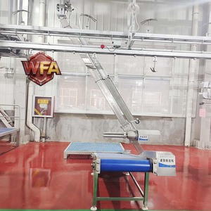 Machinerie d'abattage de moutons, équipement d'abattage de chèvres, machine à écorcher pneumatique HACCP, installation de <span class=keywords><strong>boucherie</strong></span>, dispositif de traitement des agneaux - Product Image 1