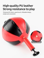 Ballon de boxe vertical pour enfants, jouet de fitness, support réglable en hauteur avec gants de boxe, cadeau idéal pour les enfants