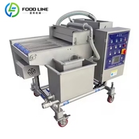 Machine automatique de panification et d'enrobage pour poulet, machine à sceller les sacs de snacks, de chips et de pain, machine à enrober les aliments, prix unitaire