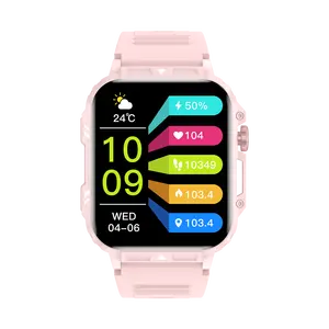 Orologio digitale all'ingrosso della fabbrica di Sport all'aperto V81 smartwatch Fitness orologio da uomo di qualità della moda donna Android Smart Watch 2024