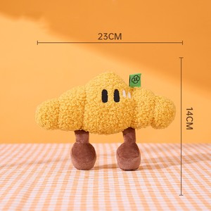 La nouvelle série de jouets pour animaux de compagnie en forme de pain est un jouet interactif pour chien, relaxant, qui émet des sons, qui aide à nettoyer et à nettoyer les dents. - Product Image 6