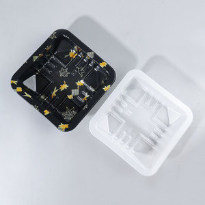 บรรจุภัณฑ์พลาสติก PP สำหรับใส่ผักผลไม้อาหารปรุงสุกภาชนะพลาสติกกล่องปิดผนึกแผนที่ถาดแบบใช้แล้วทิ้ง - Product Image 1