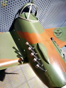 Modelo de Avión Creativo F4U a Escala para Decoración de Pared Vintage de Bar en Casa, Modelo de Avión de Metal - Product Image 3