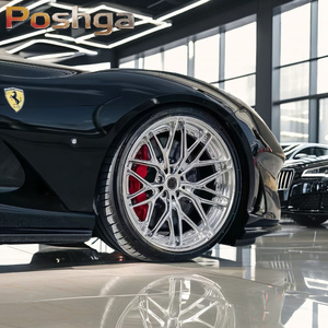 Rines de Aleación Forjada de 19 20 21 22 Pulgadas para Autos, 5x112/5x114.3/5x120, Cromados, para Carreras, para BMW, Tesla, Porsche <span class=keywords><strong>Panamera</strong></span>, Lexus - Product Image 3
