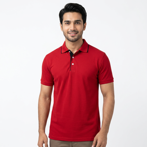 Camiseta Polo para Hombre, Nueva Moda, Precio Económico, Calidad Superior, Logotipo Personalizado, Colores de Moda, Camisetas Polo Ligeras para Hombre - Product Image 1