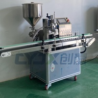 Machine de remplissage automatique à piston linéaire servo de bouteille de pâte de houmous de toner liquide d'huile épaisse de CYJX 100-1000ml en Chine