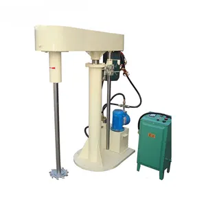 Xianglu Chemische Mengapparatuur 4kw Complete Verfproductielijn/Hydraul Lift Hogesnelheidsdispergeermachine Voor Verfmengmachine