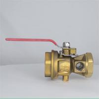 Prix usine 5 ans de garantie test vanne de vidange 1 ",1 1/4'' ,2 ''équipement de lutte contre les incendies produit peut répondre à la certification FM UL